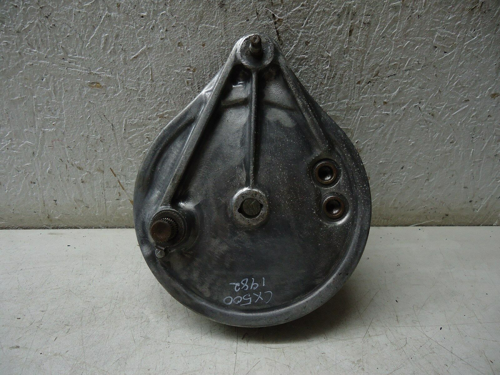 Honda CX500 Rear Brake Drum Plate & Shoes