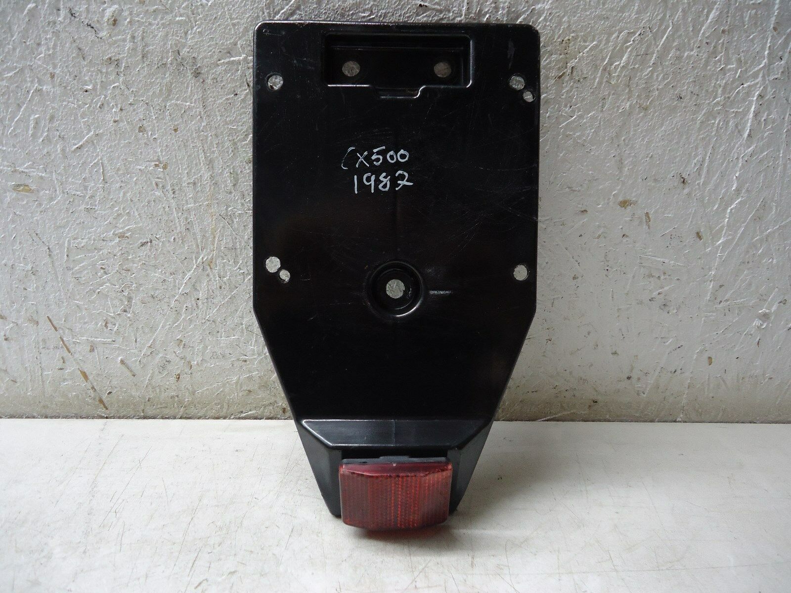 Honda CX500 Number Plate Mount Plate