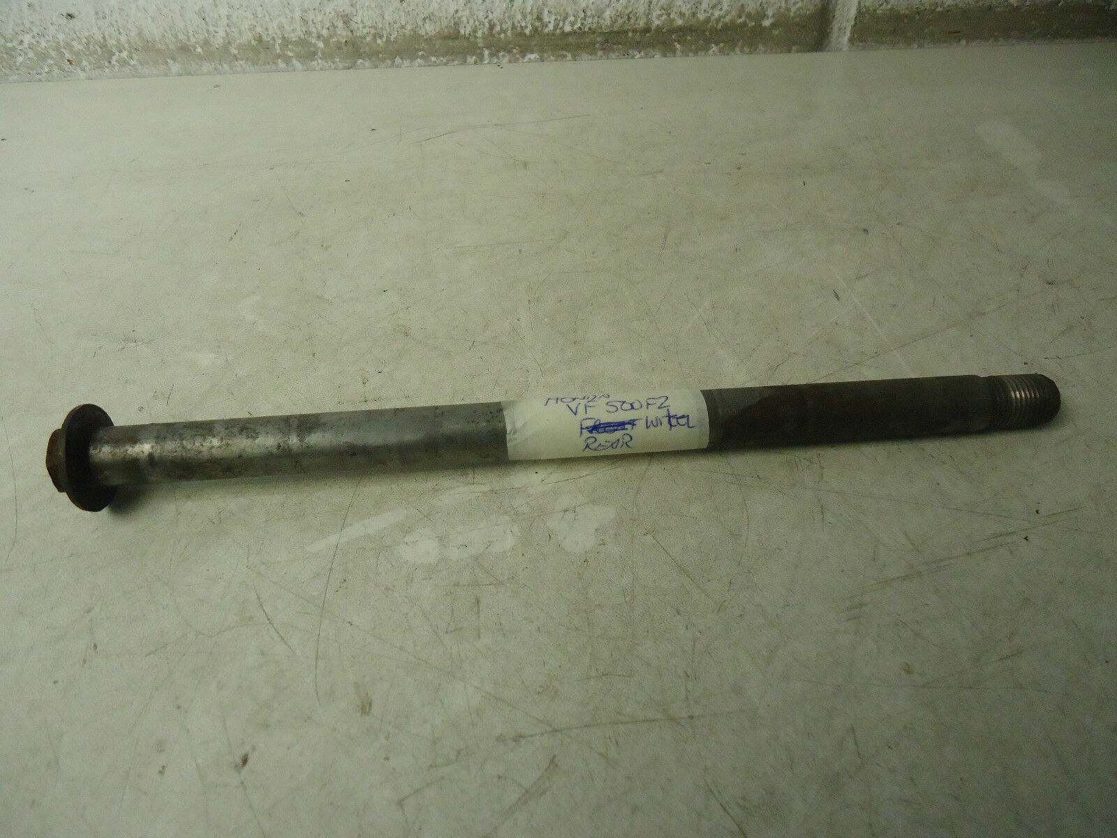 Honda VF500F Rear Wheel Spindle Axle