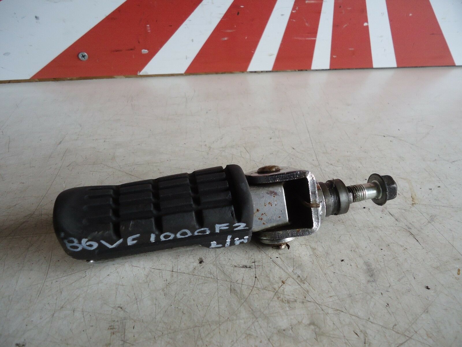 Honda VF1000F Front Footrest