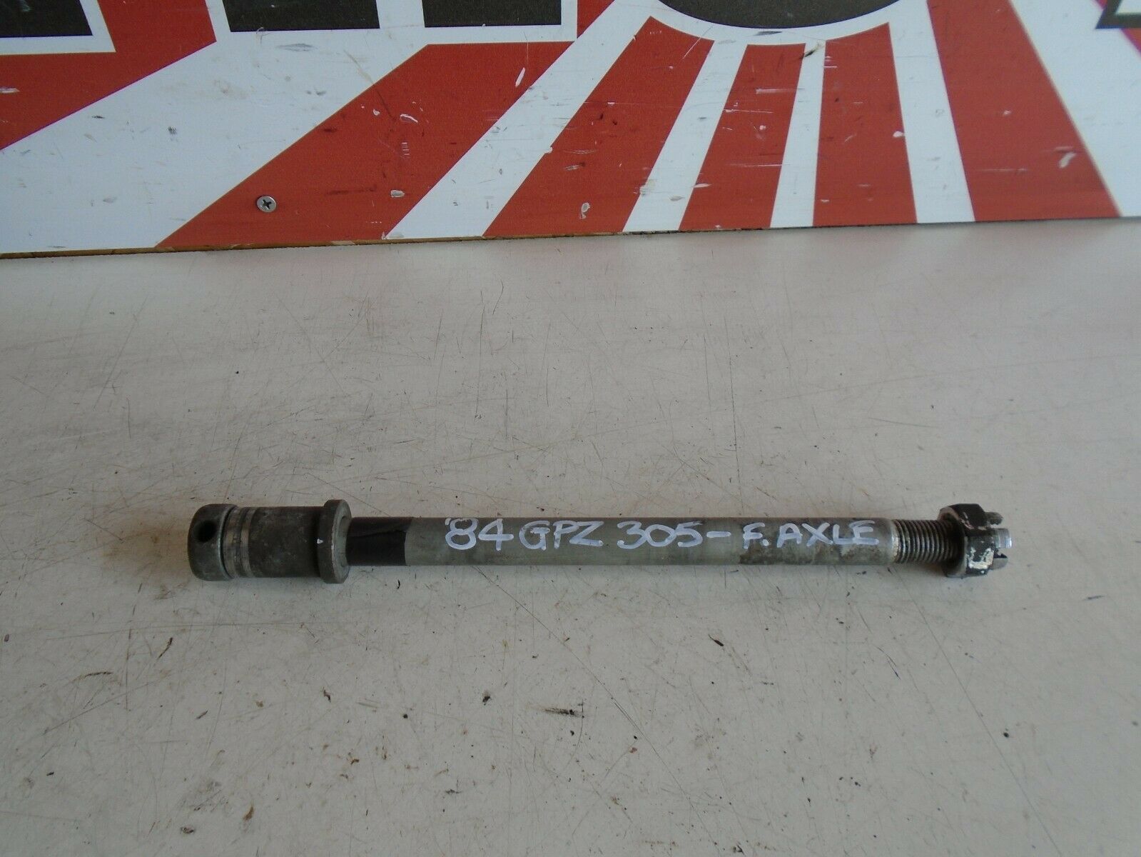 Kawasaki GPZ305 Front Wheel Spindle Axle