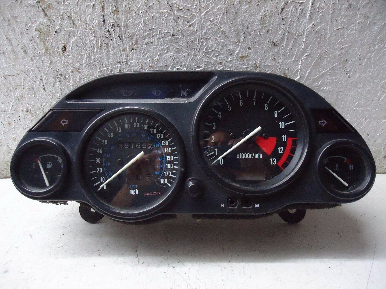 Kawasaki GPz1100E Clocks GPZ1100 Instrument Panel