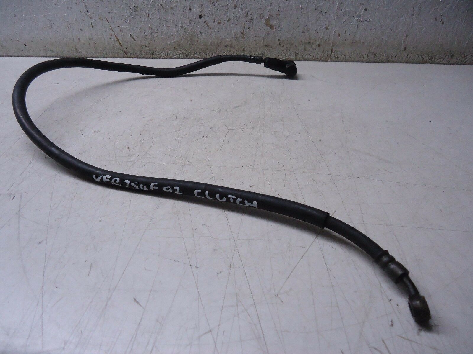 Honda VFR750F Clutch Hose Line