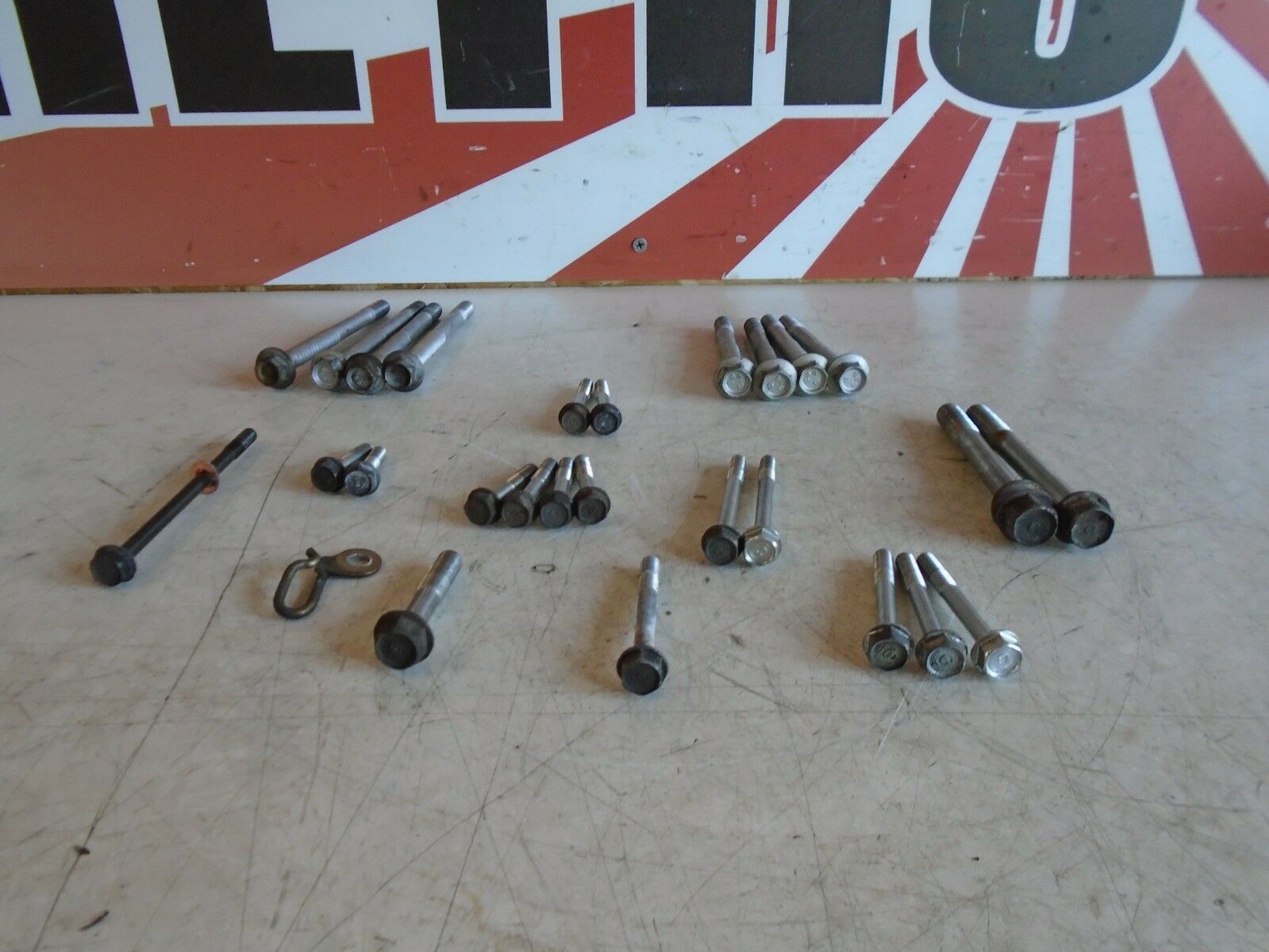 Honda VFR750F Engine Crankcase Bolts