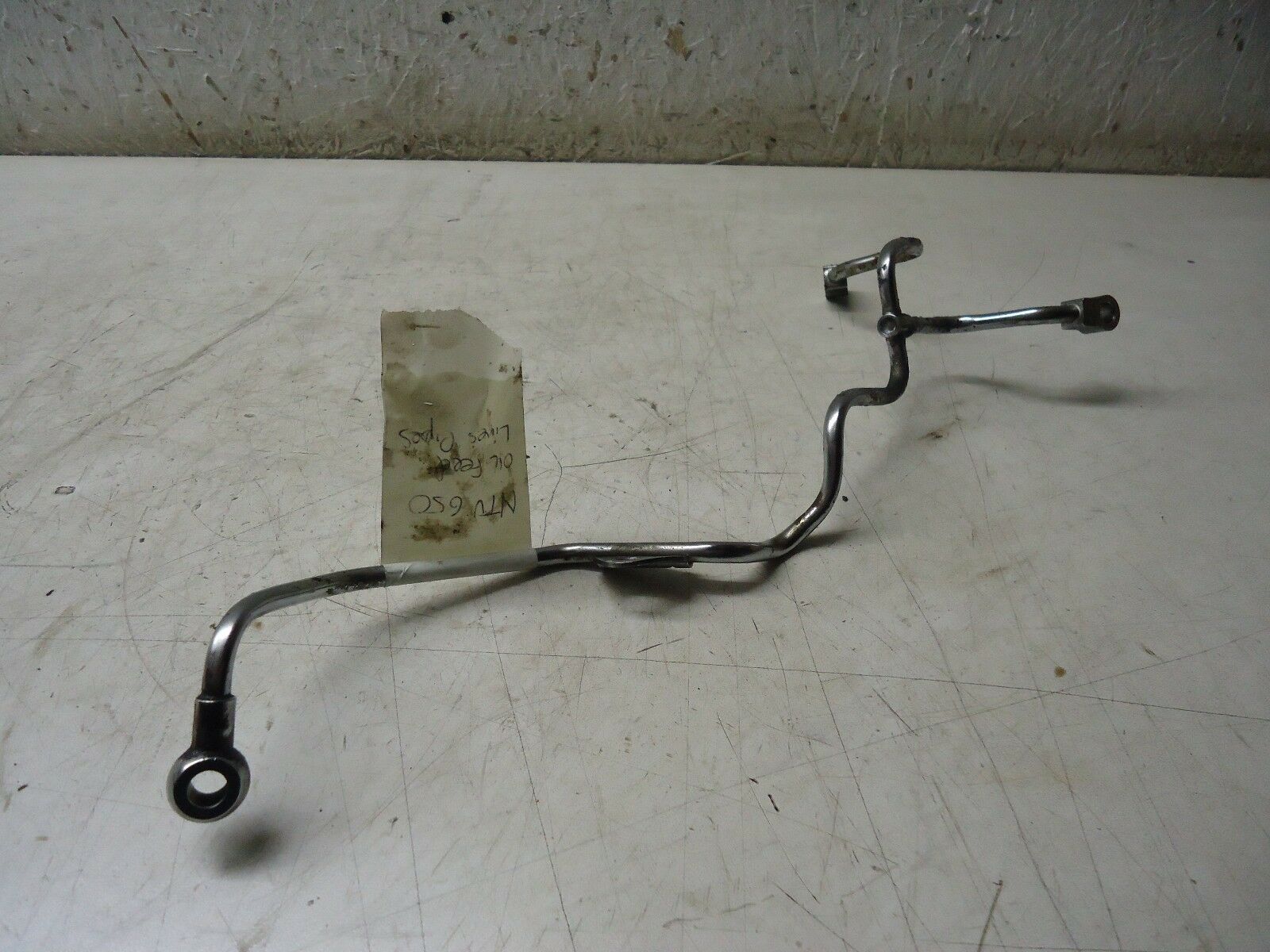 Honda NTV650 Engine Oil Feed Pipe