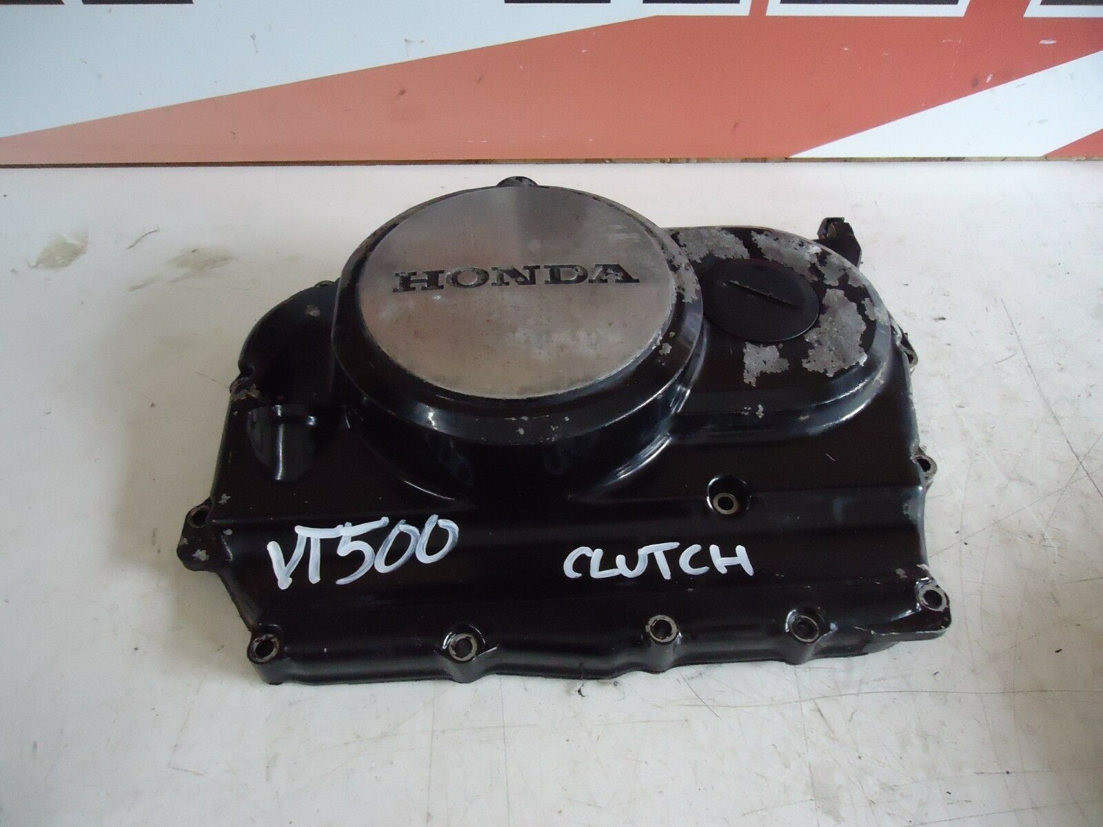Honda VT500E Engine Clutch Cover Casing