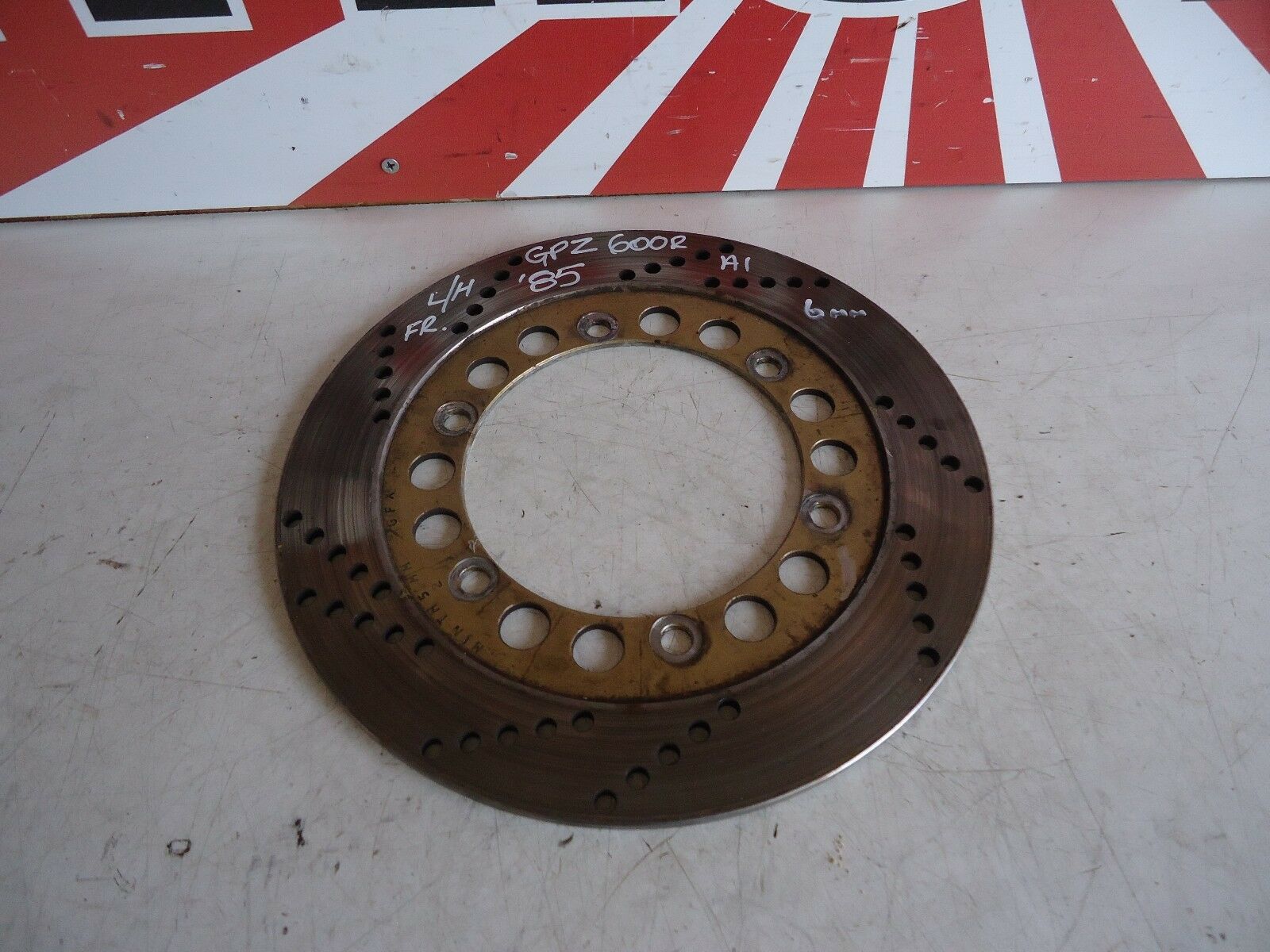 Kawasaki GPZ600R Ninja Front LH Brake Disc ZX600R Brake Rotor