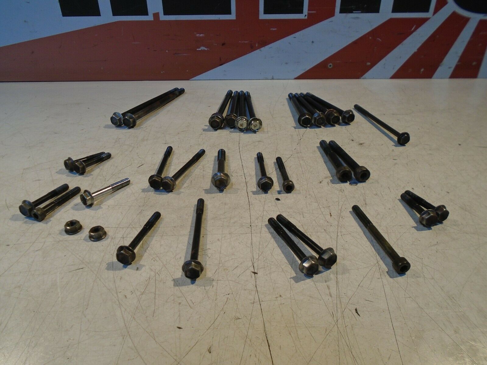 Suzuki GSX750F Engine Crankcase Bolts 