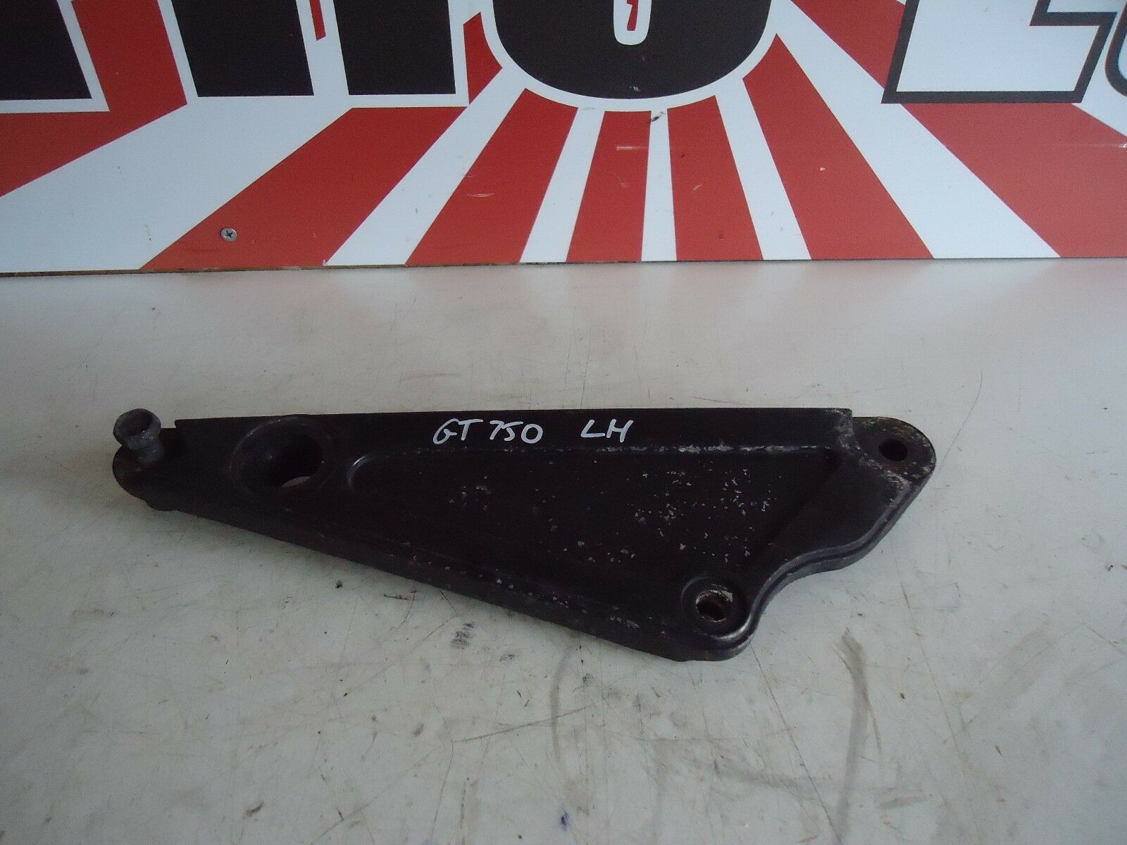 Kawasaki GT750 LH Footpeg Hanger GT Footrest Hanger