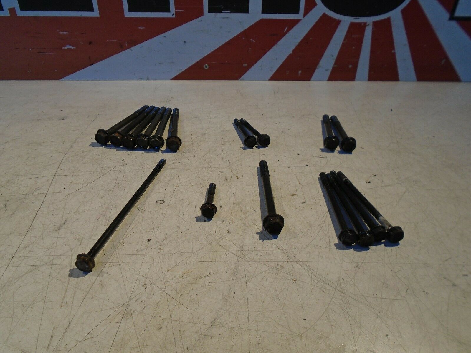 Kawasaki ZZR250 Engine Crankcase Bolts 