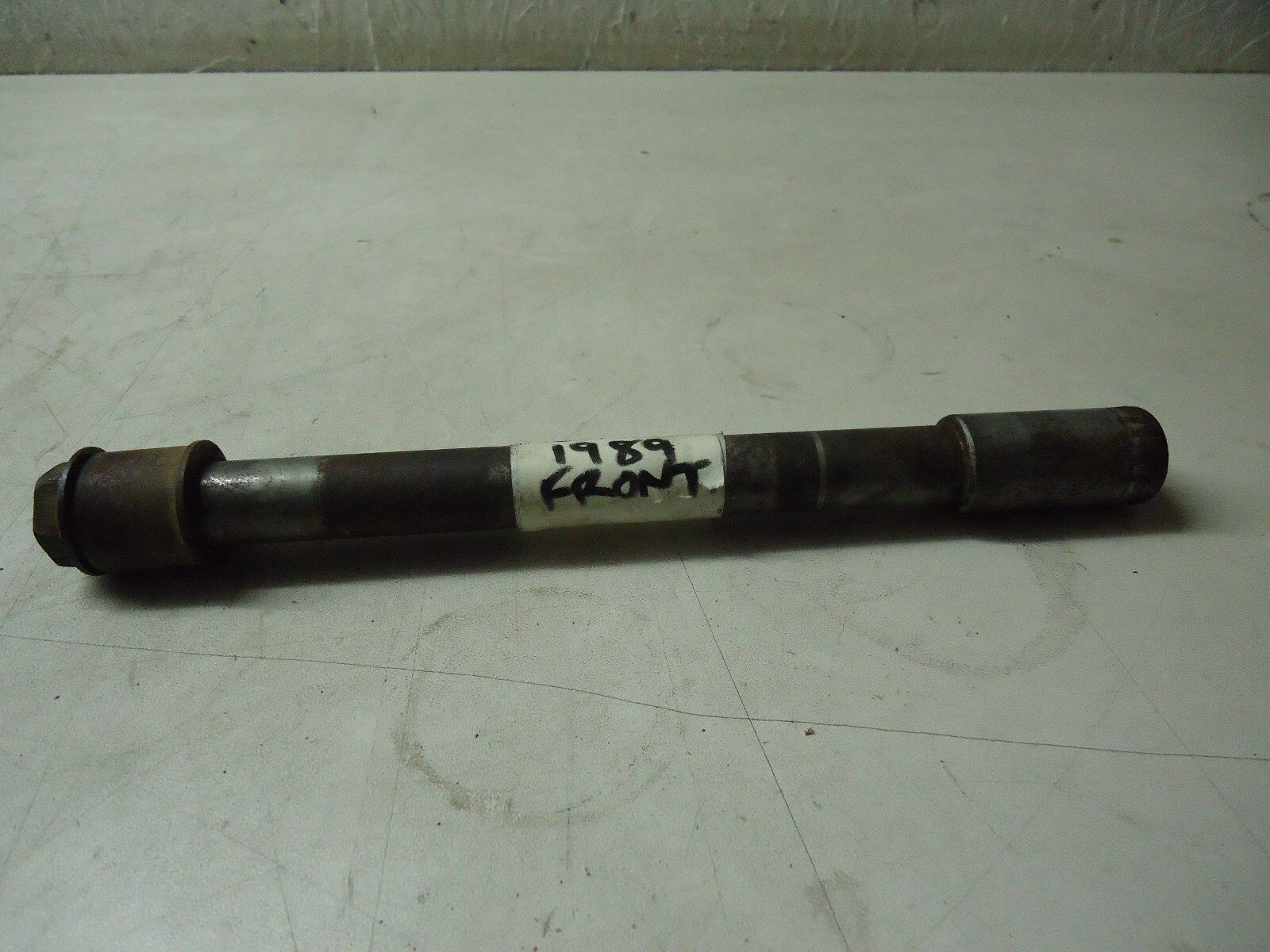 Honda NTV600K Front Wheel Spindle 1989 NTV600 Revere Axle