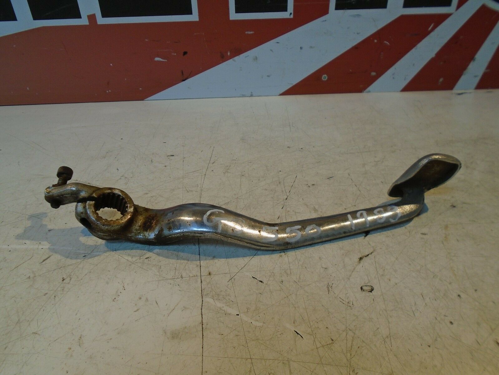 Suzuki GS550E Rear Brake Pedal 