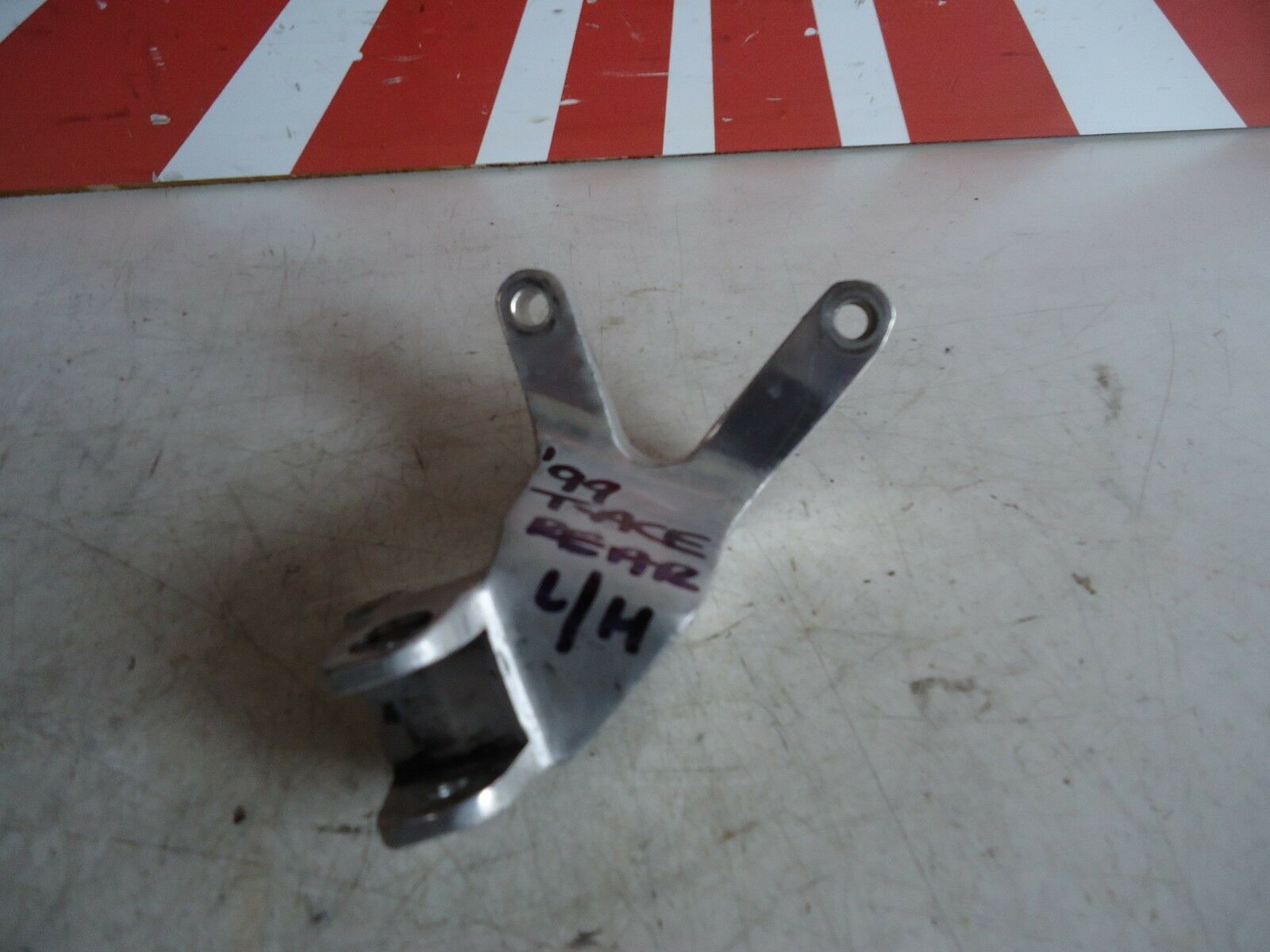 Yamaha YZF1000 Thunderace LH Rear Footrest Hanger YZF1000 Footpeg Hanger