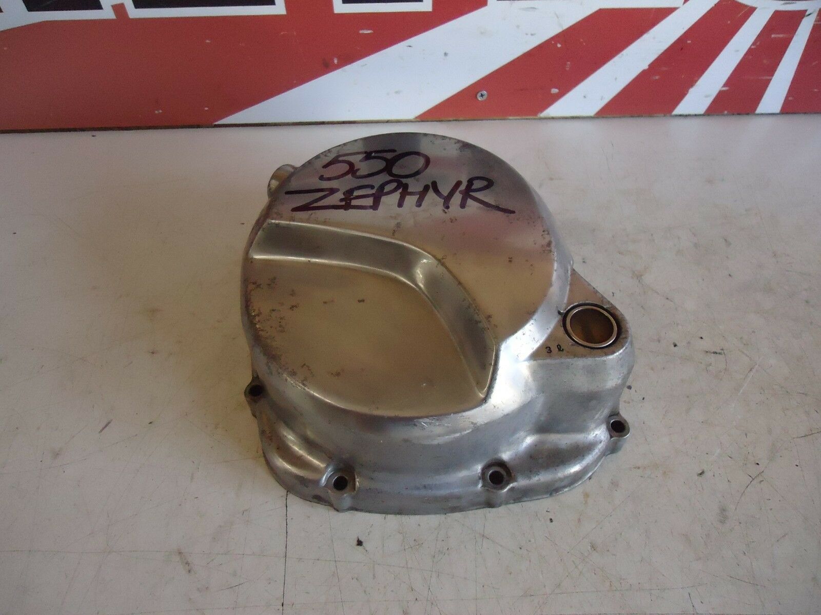 Kawasaki 550 Zephyr Clutch Cover Zephyr Clutch Cover 