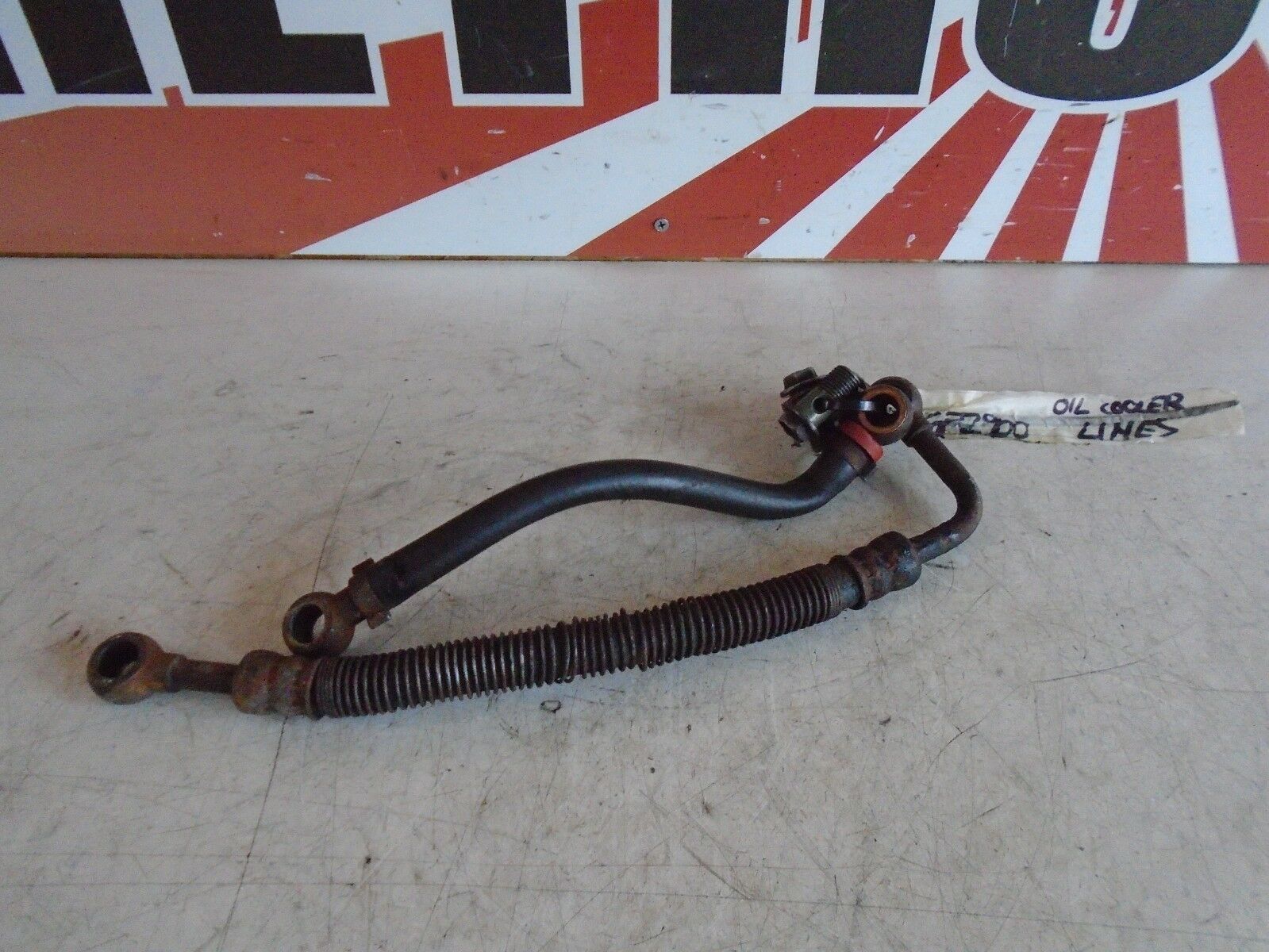 Kawasaki GPZ900R Oil Cooler Lines ZX900R Engine Oil Cooler Hoses