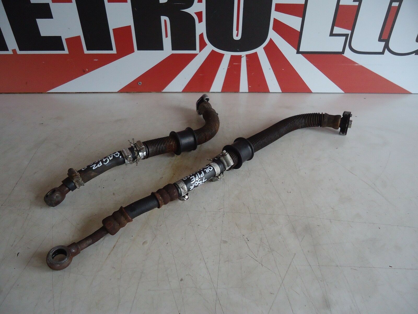 Kawasaki GPZ750R Oil Cooler Hose Lines