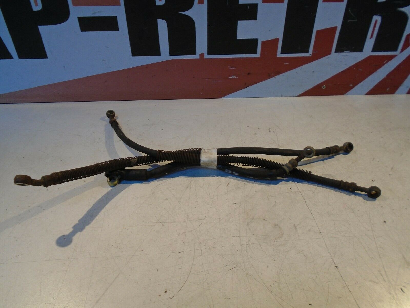 Kawasaki GPZ305 Front Brake Hose Lines