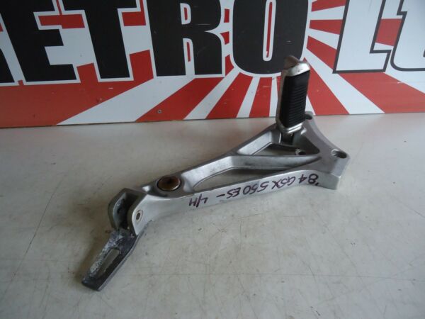 Suzuki GSX550ES Footrest Hanger & Footpeg 