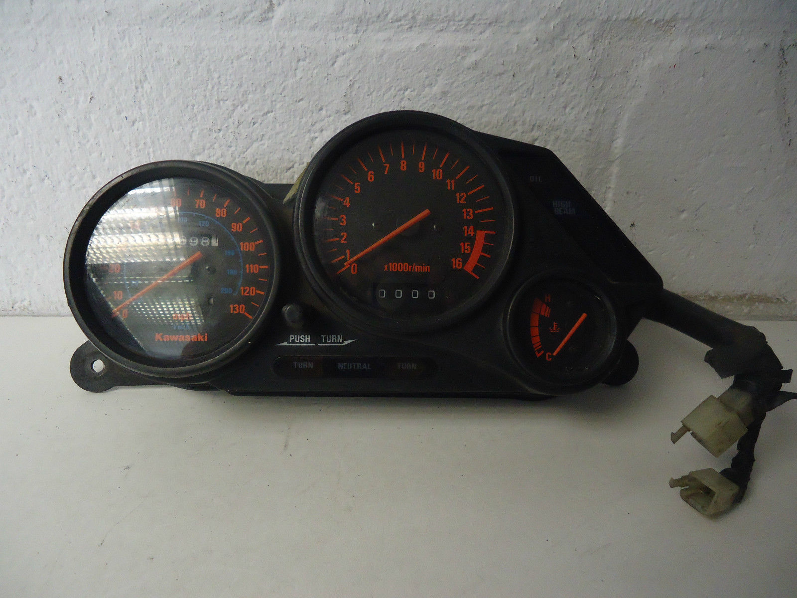 Kawasaki ZZR250 Clocks ZZR250 Instrument Panel 