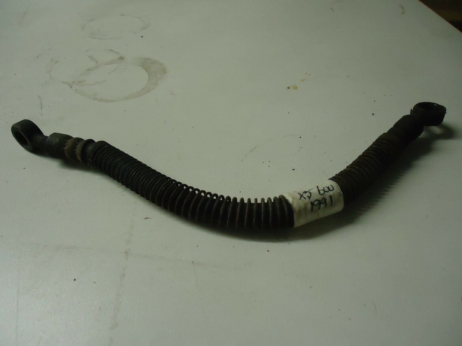 Yamaha XJ600F Pre Diversion Rear Brake Hose Line XJ600