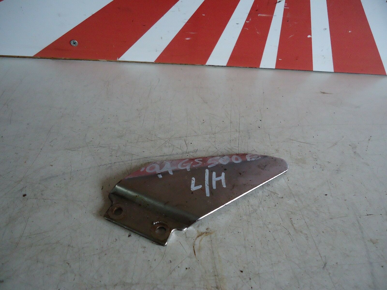 Suzuki GS500E Footrest Heel Plate