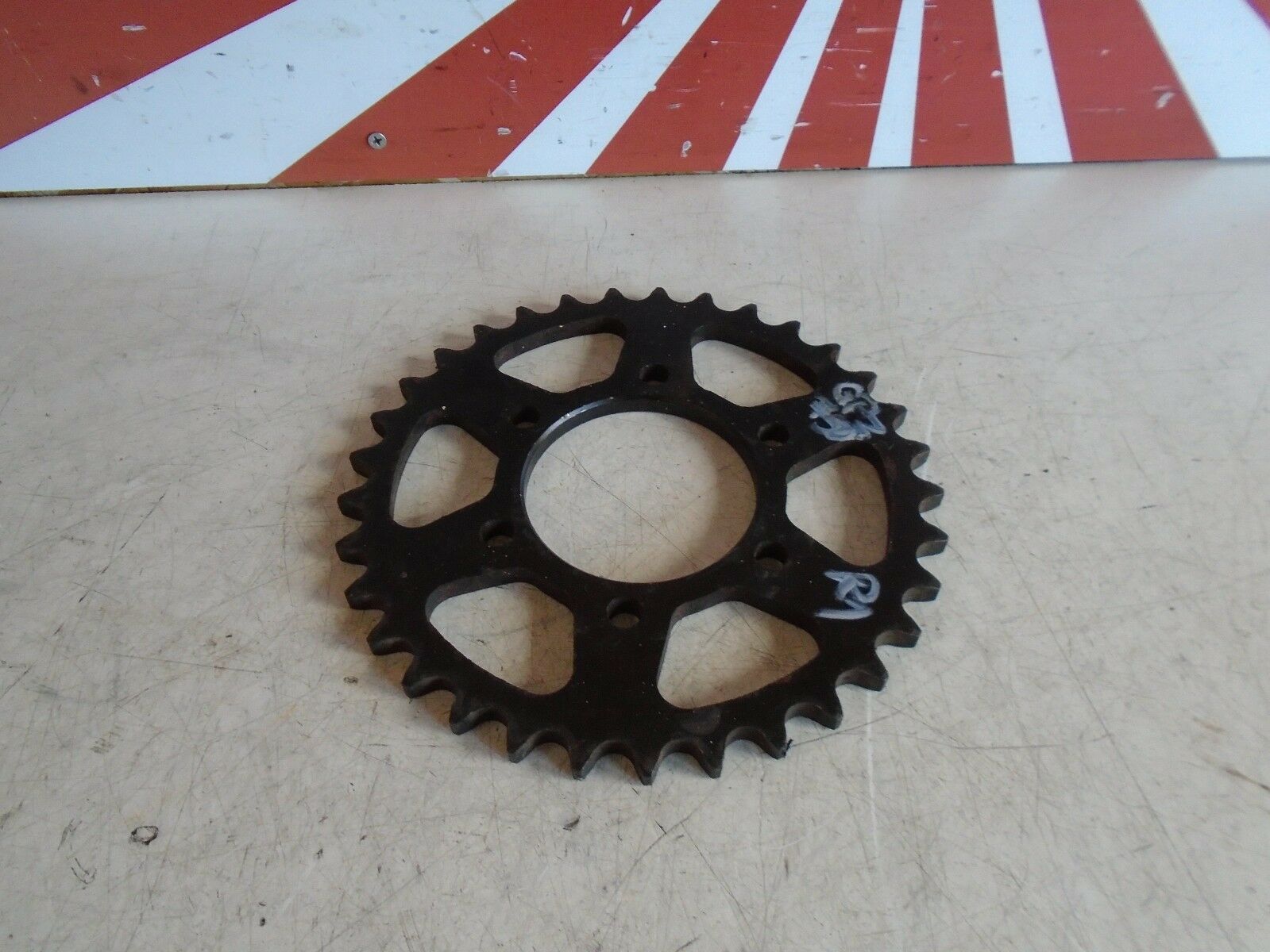 Kawasaki GPZ750R1 Rear Sprocket  1982 Gpz Rear Sprocket