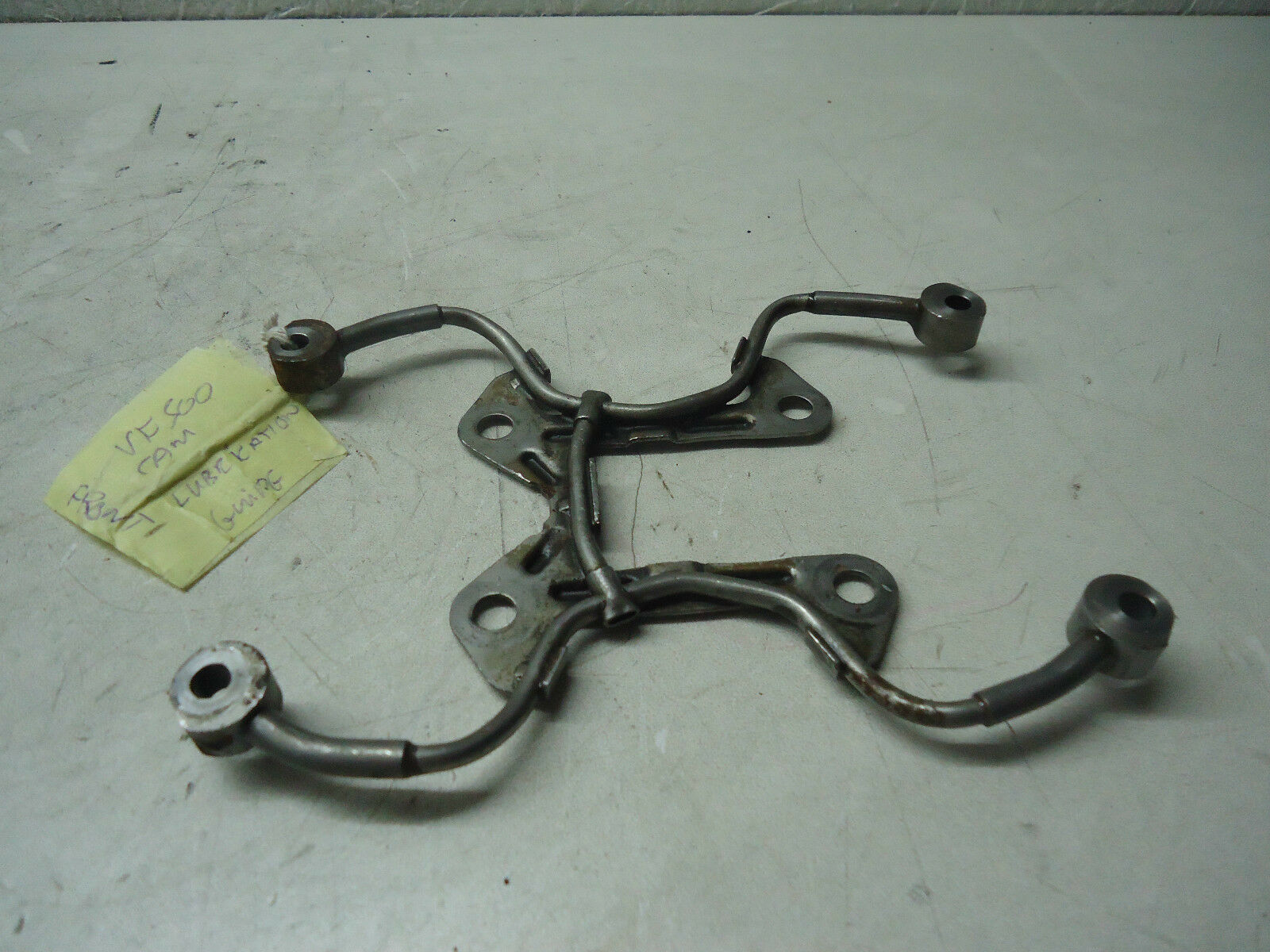 Honda VF500F Engine Camshaft Oil Feed Pipes 