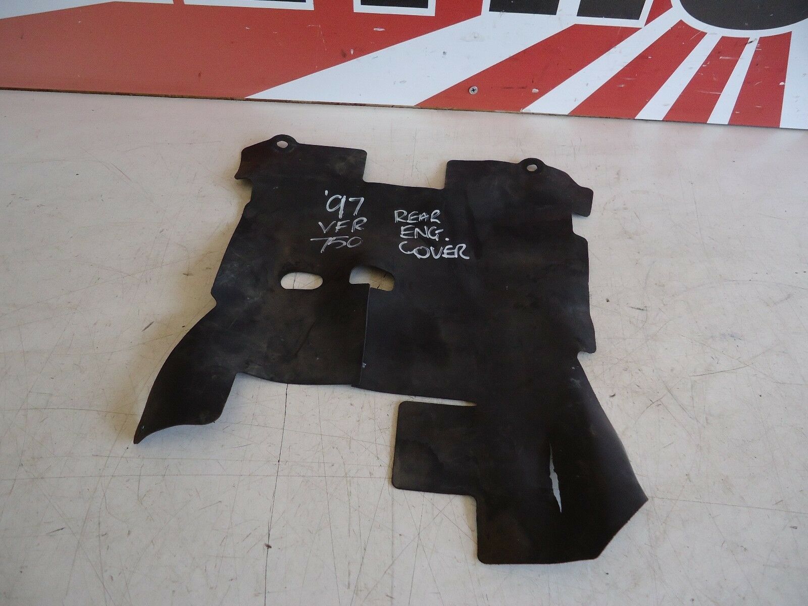 Honda VFR750F Engine Cover Heatshield