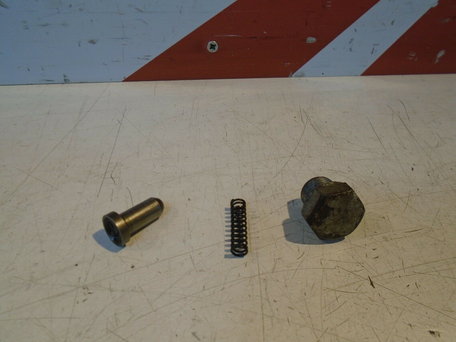 Suzuki GS550E Gear Selector Drum Detent Plunger