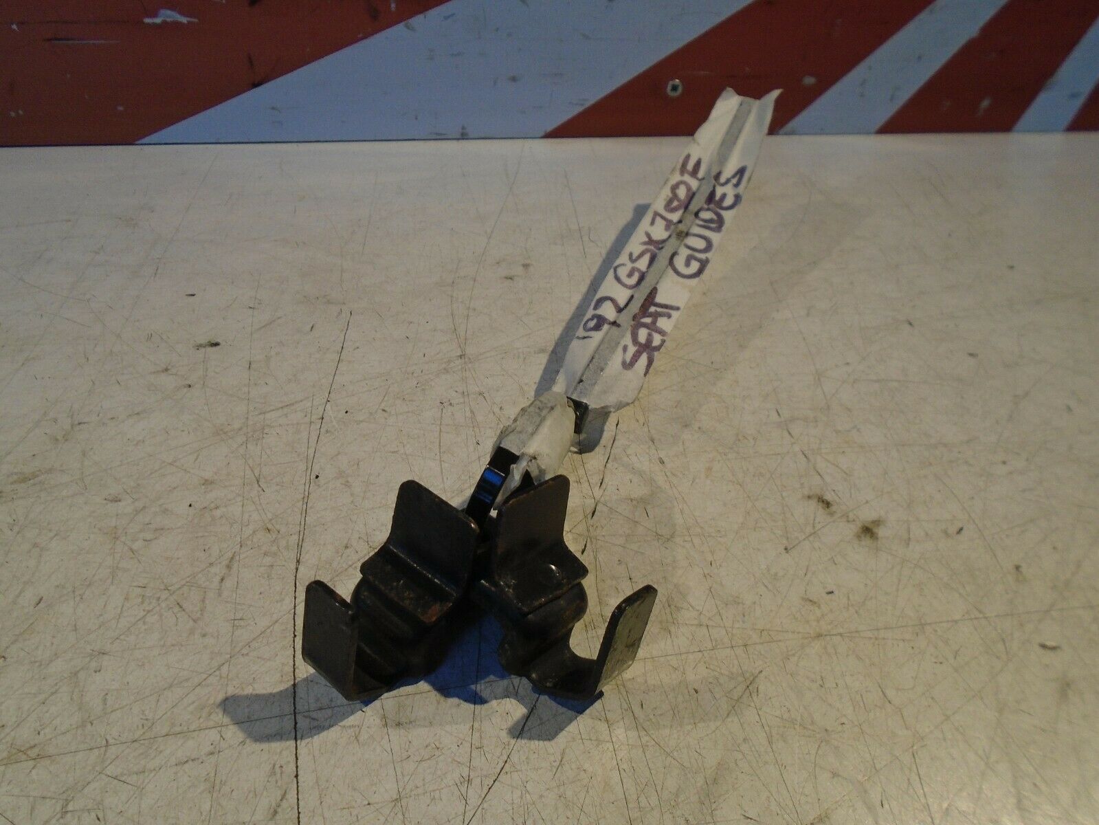 Suzuki GSX750F Seat Guide Brackets 