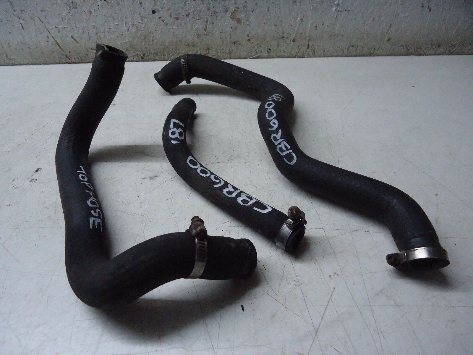 Honda CBR600F Water Pipes 1987 CBR600 Coolant Hoses