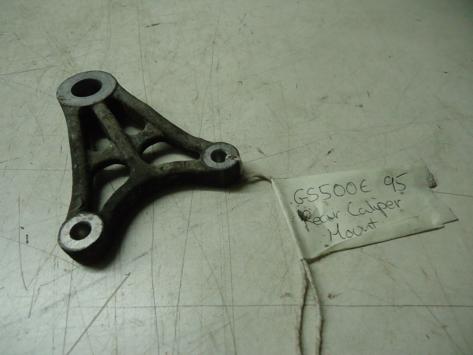 Suzuki GS500E Rear Brake Caliper Mount Bracket