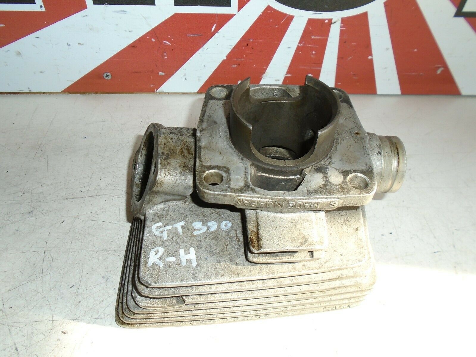 Suzuki GT380 Right Engine Barrell GT380 Engine Barrel