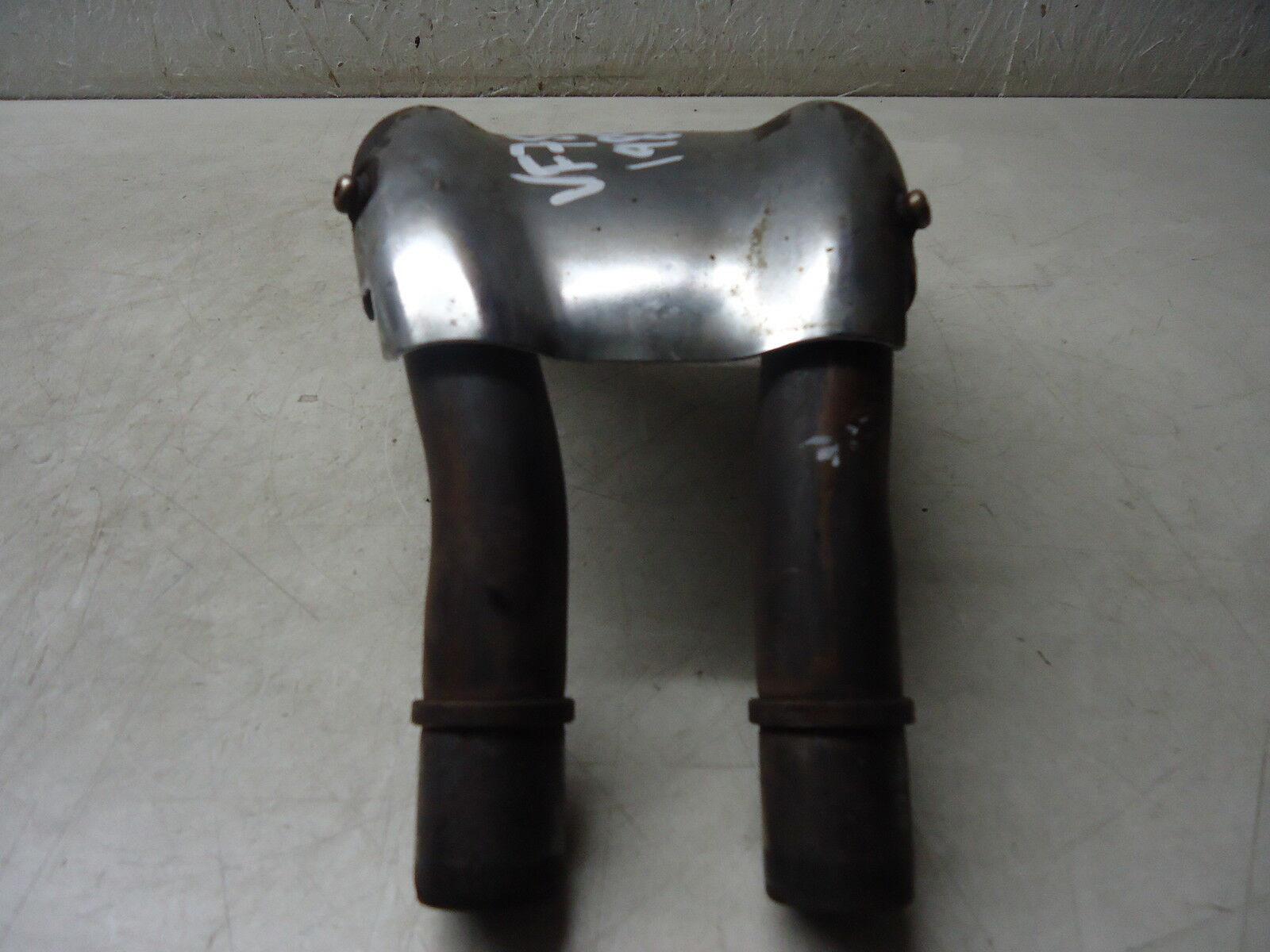 Honda VF750F Exhaust Downpipes VF Exhaust Heatshield