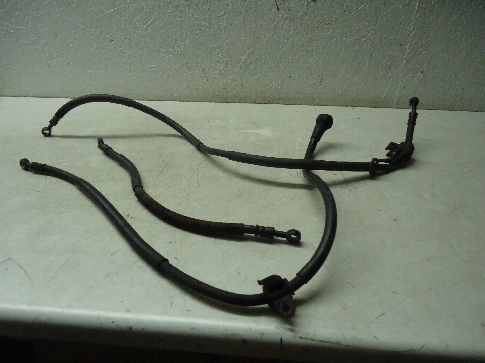 Yamaha XJ600 Diversion Brake Hose Lines