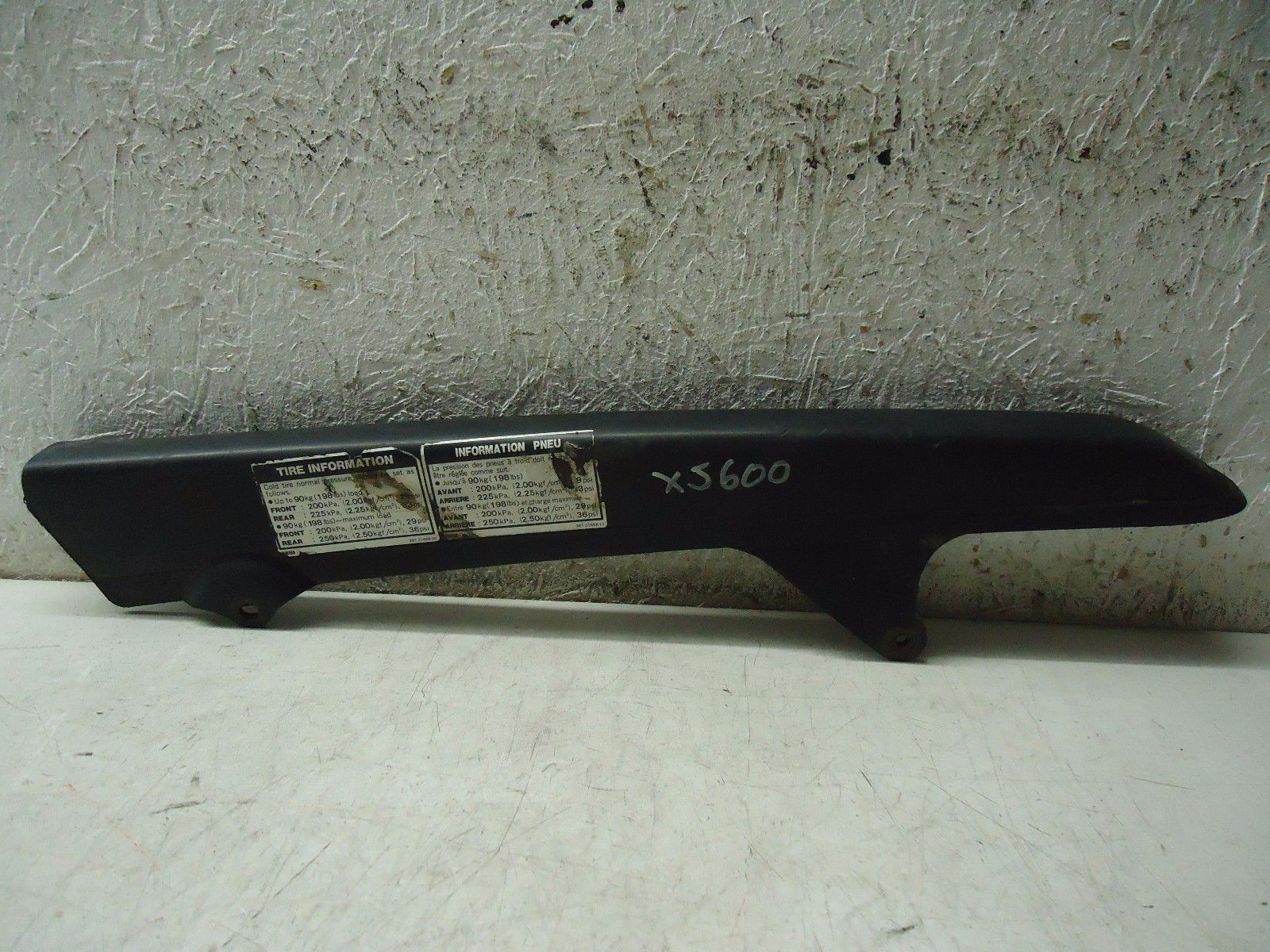 Yamaha XJ600 Diversion Chainguard