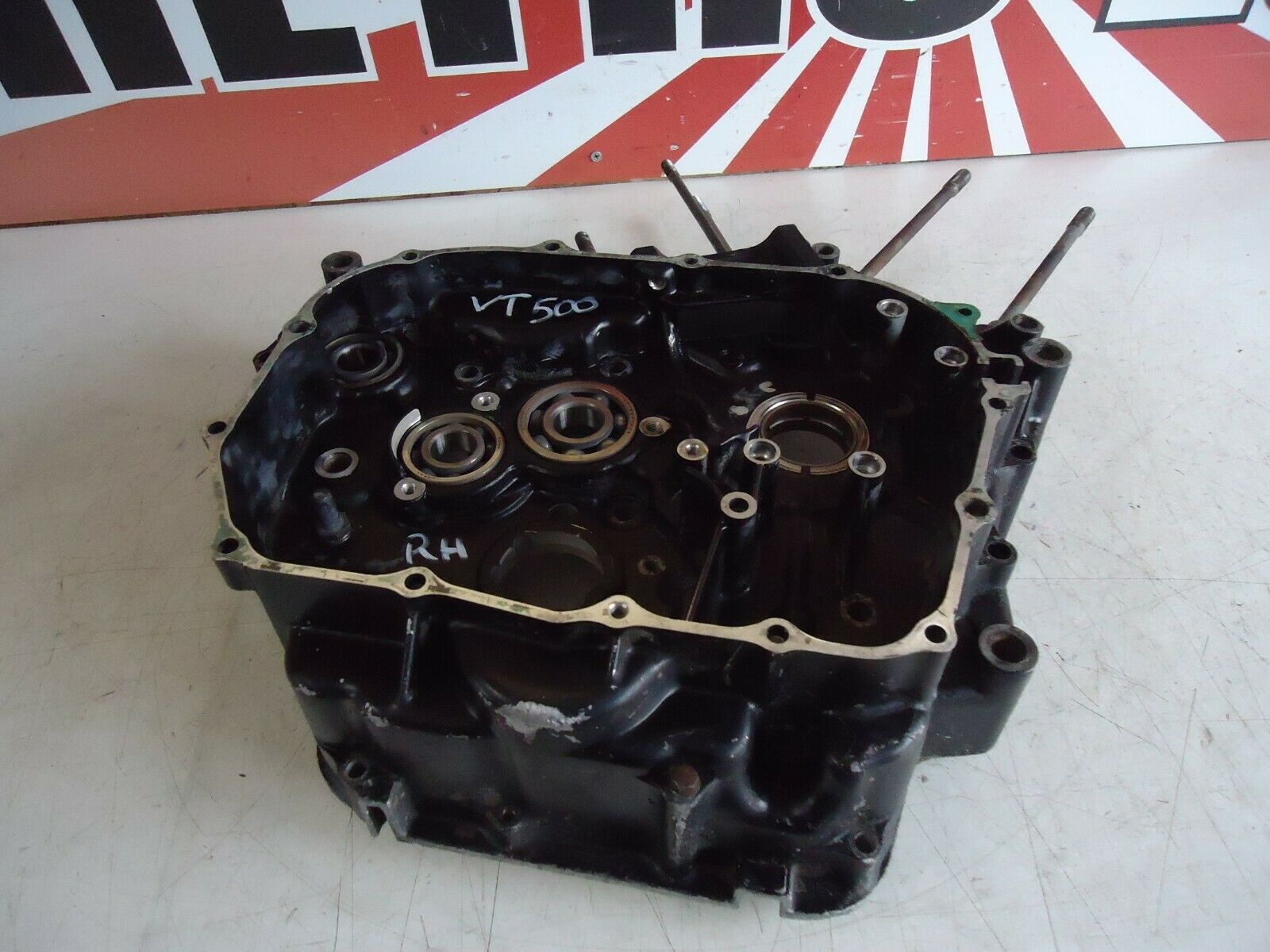 Honda VT500E Engine Crankcases 