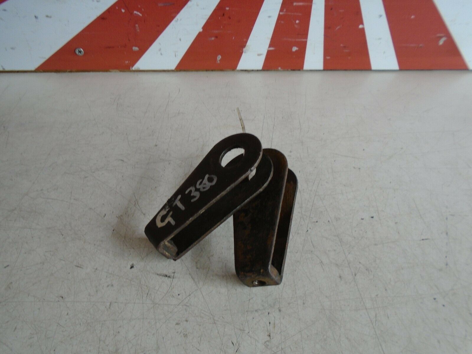 Suzuki GT380 Chain Adjuster Brackets