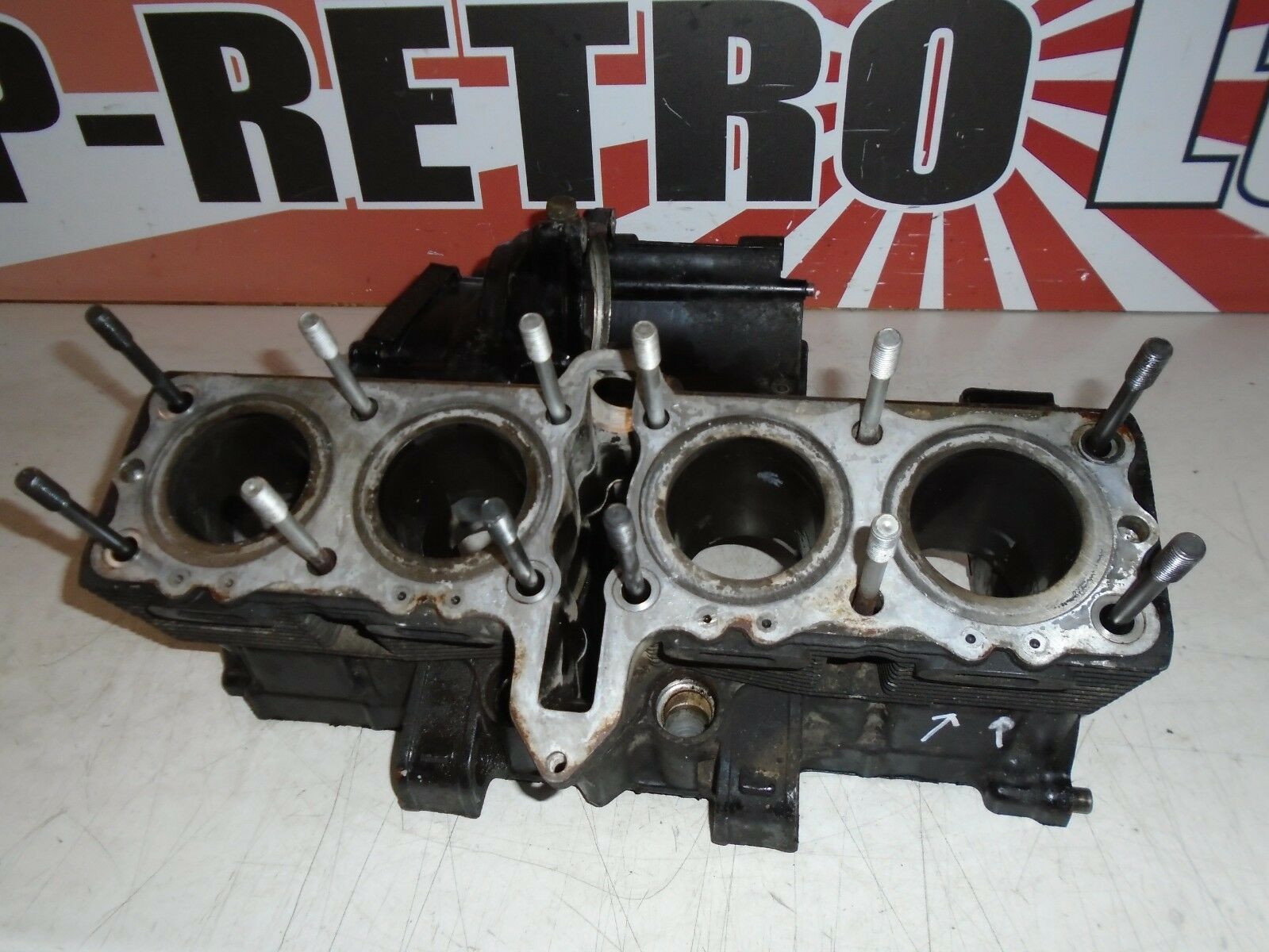 Suzuki GSX600F Engine Crankcase & Cylinder Barrels