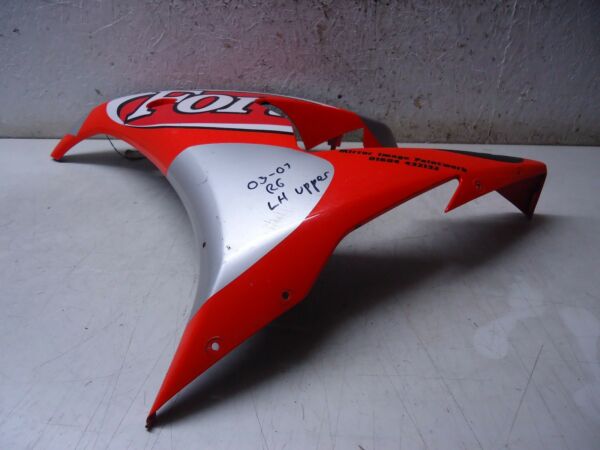 YAMAHA R6 LH UPPER COWL YZF600 FAIRING PANEL