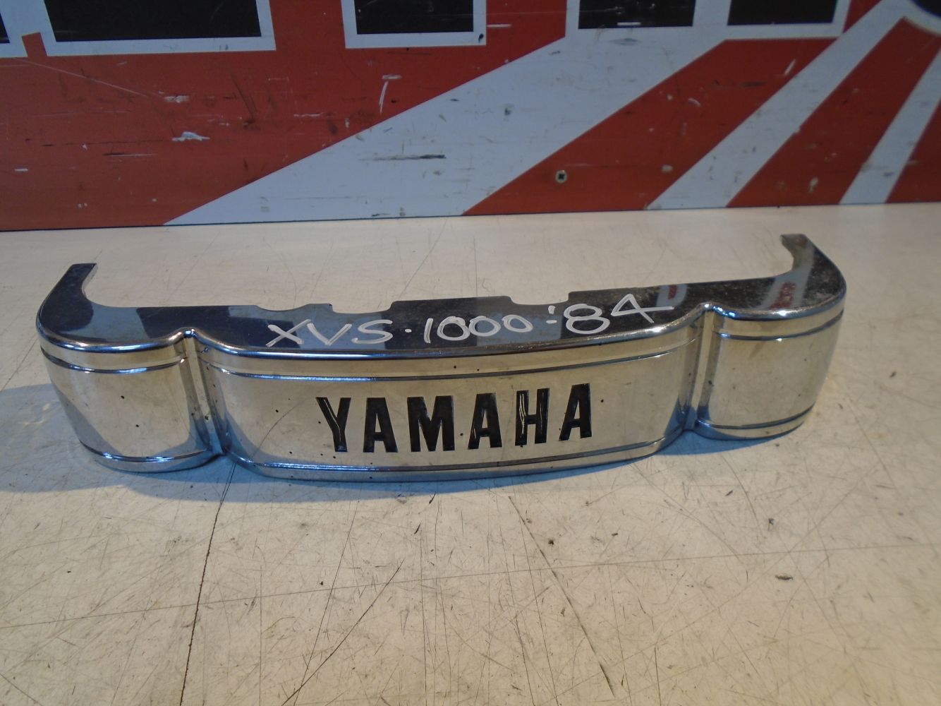 Yamaha XV1000 Virago Fork Badge Yoke Cover