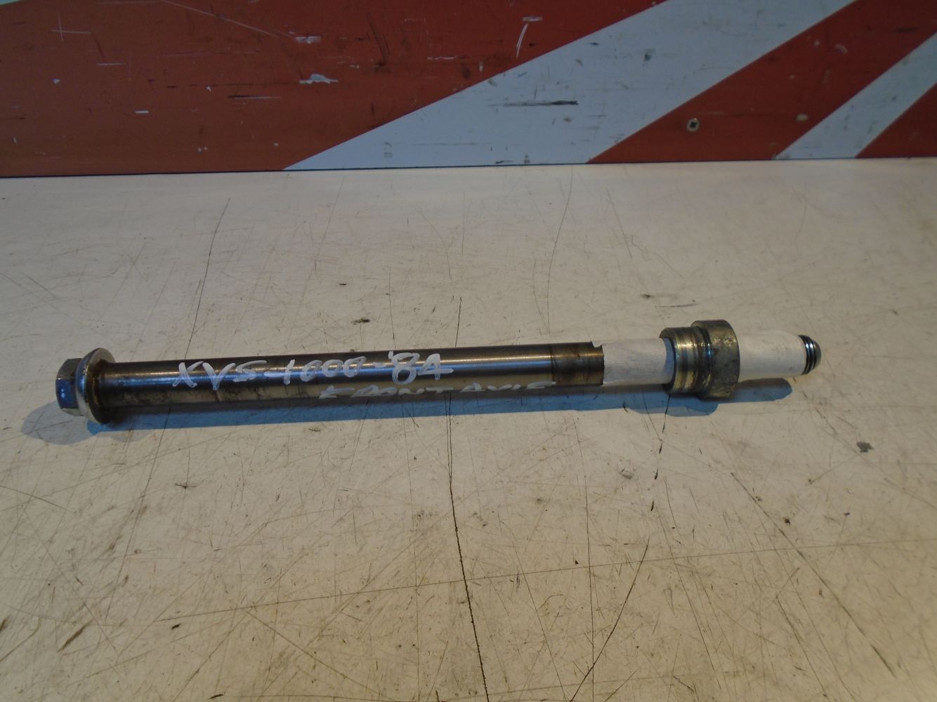Yamaha XV1000 Virago Front Wheel Spindle Axle