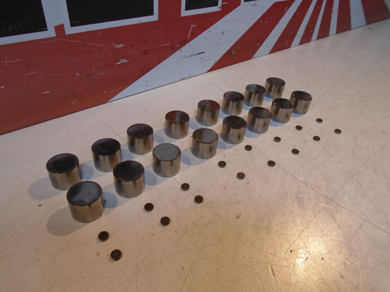 Honda CBR600F Engine Valve Buckets & Shims
