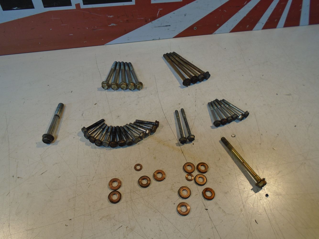 Honda CBR600F Engine Crankcase Bolts