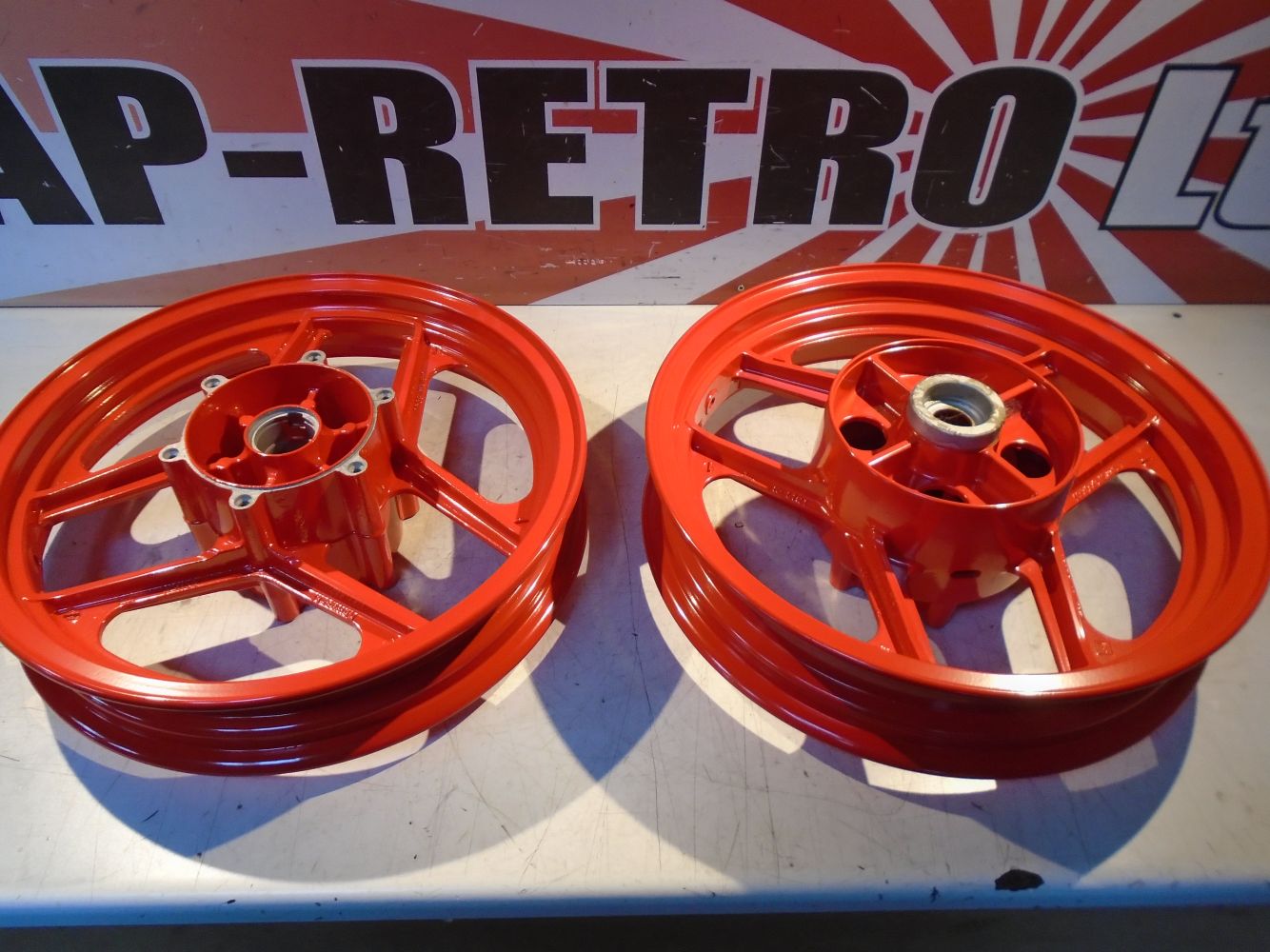 Kawasaki GPZ600R Restored Wheels GPZ Front Wheel & Rear Wheel