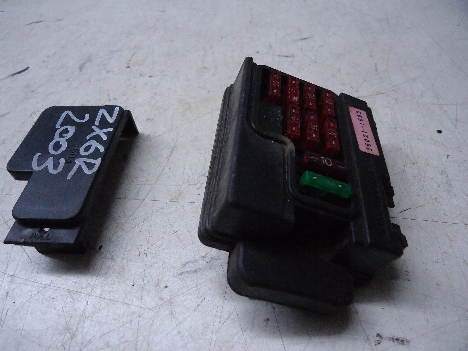 Kawasaki ZX6R Fuse Junction Box