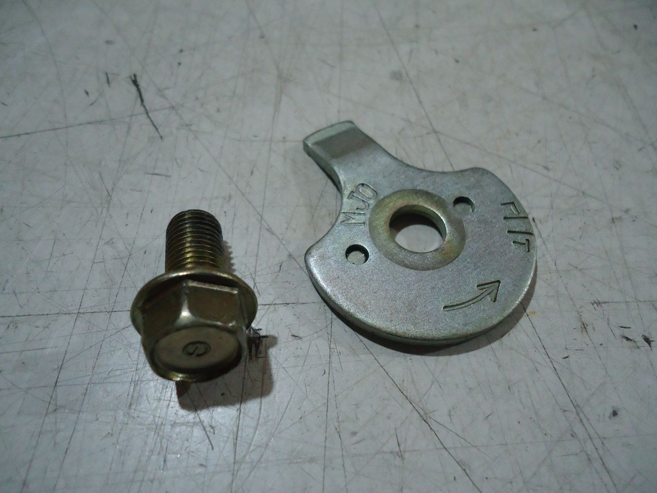 Honda CBX750F Engine Ignition Timing Plate