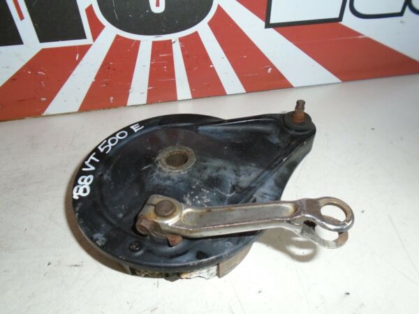 Honda VT500 Rear Brake Plate & Shoes 1988 VT500 Rear Brake