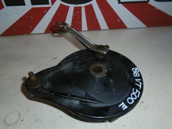 Honda VT500E Rear Brake Plate & Shoes 