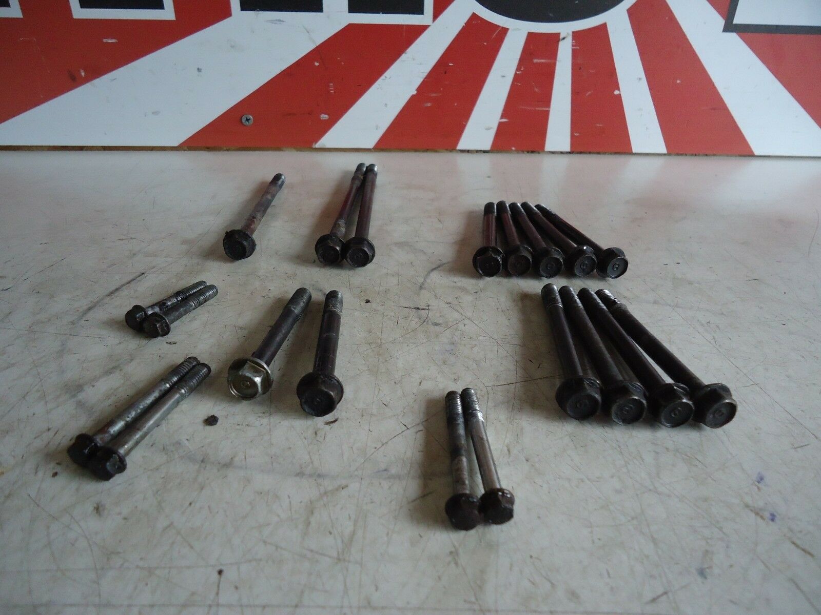 Honda VT500 Crankcase Bolts 1985 VT500 Crankcase Bolts